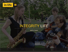 Tablet Screenshot of integritylife.org
